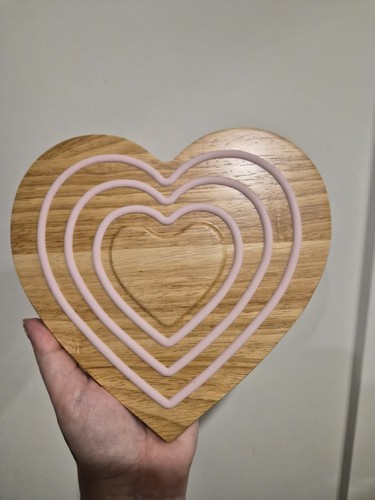 Creuset heart shaped - le,
