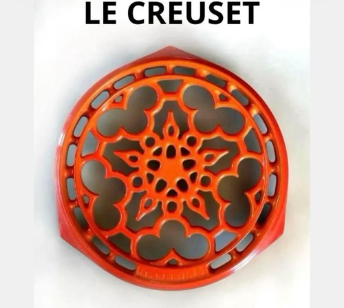 Creuset round trivet orange - le,