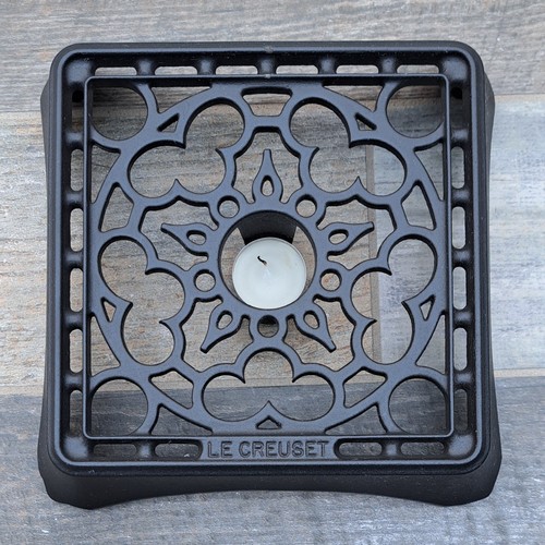 Creuset matt black cast - le,