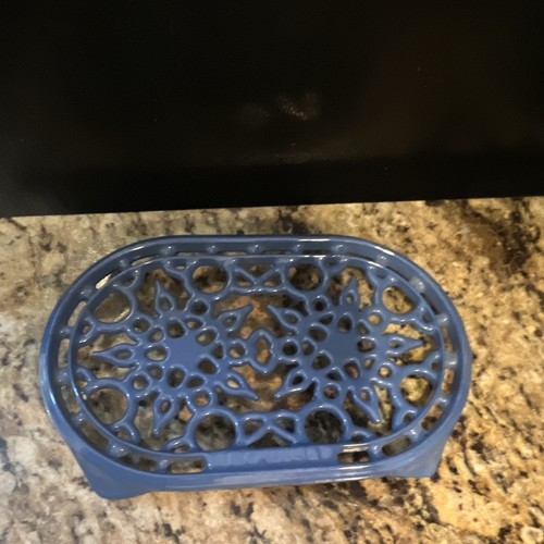 Creuset blue cast - creuset, iron